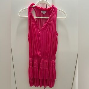 FRANCESCA’S XS PINK MINI DRESS SO CUTE LOVE